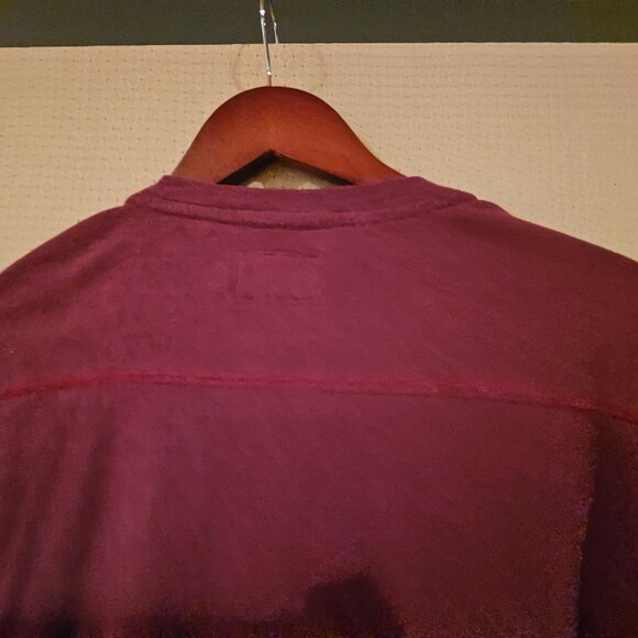 The Normal Brand Crewneck Sweatshirt – Maroon | Cozy Everyday Essential - Picture 5 of 5